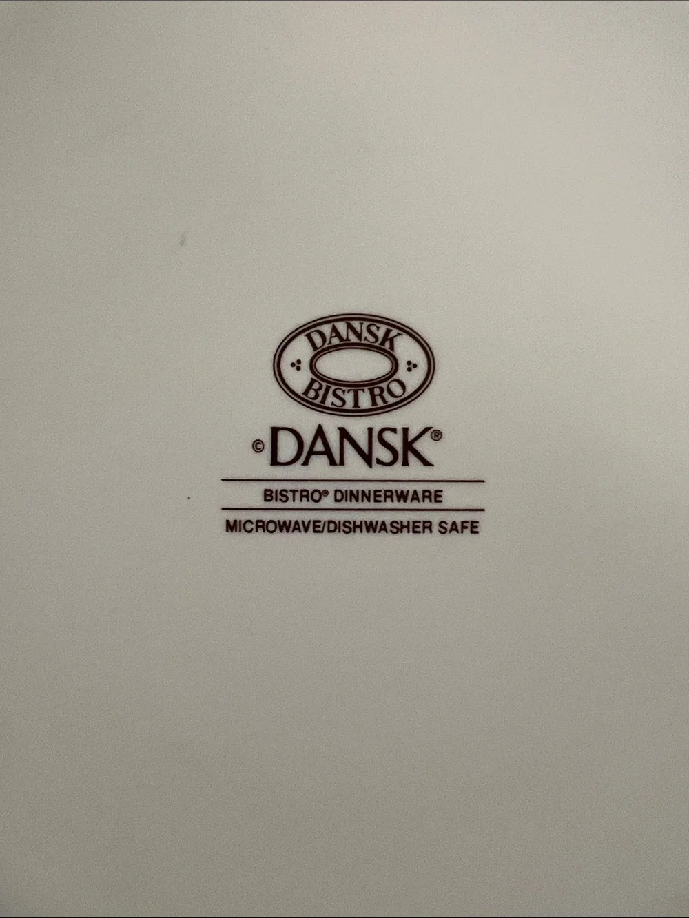 Dansk bistro Christianshavn Blue soup bowl